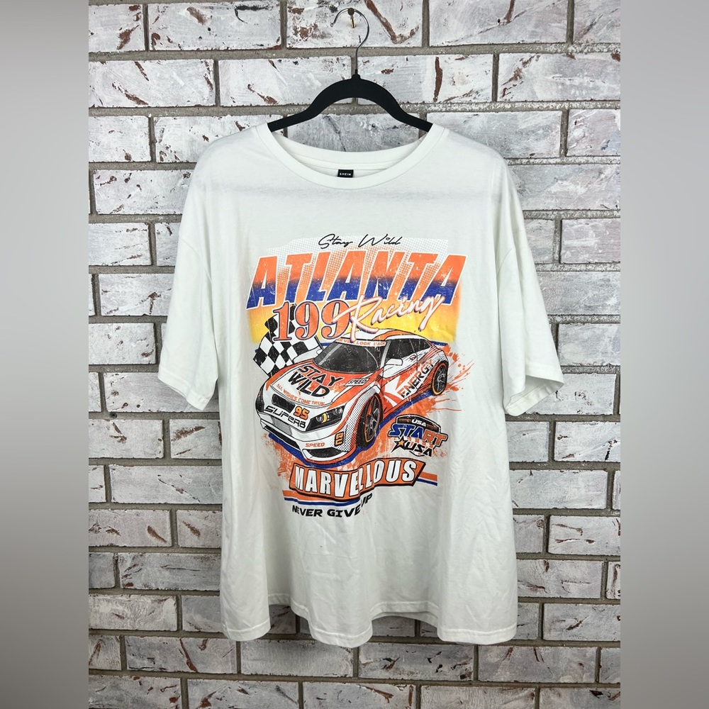 SHEIN | Oversized Racing Tee